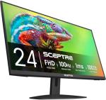 Sceptre 24" Gaming Monitor 100Hz 1ms HDMI