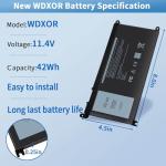 Dell Inspiron 15 Series Laptop Replacement Battery