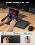 Ergonomic Wireless Keyboard and Mouse Combo Set