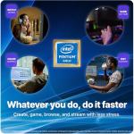 SAAV X1 Prebuilt Gaming PC Desktop - Intel Core i5 3.4GHz, 8GB RAM, GEFORCE GTX 750 GDDR5 GPU, 512GB NVME SSD, WiFi 5, Bluetooth, Win 10, Mouse Keyboard, PC Gaming Computer Desktop, 1-Year Warranty