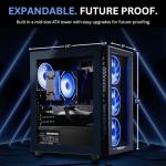 NOVATECH Phantom Gaming PC Desktop - Intel i7, RX580