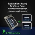 Gigastone 1TB NAS SSD Drives 2-Pack for RAID