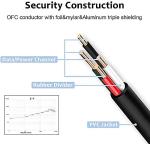 Micro USB Cable,2Pack Extra Long Android Charger Cable 10Ft 6Ft, EnduringFast Phone Charger Cord Android USB Charging Cable for Samsung Galaxy S7 S6 S7 Edge S5,Note 5 4,LG G4,HTC,PS4,Camera,MP3