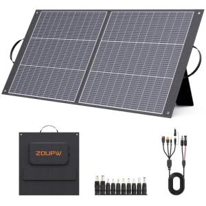 ZOUPW 100W Ultralight Portable Solar Panel Charger