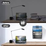 5 Pocket Wall-Mounted Mesh Organizer - Black