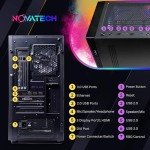 NOVATECH Phantom Gaming PC Desktop - Intel i7, RX580