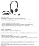 Logitech H111 Wired Headset, Stereo Headphones with Noise-Cancelling Microphone, 3.5 mm Audio Jack, PC/Mac/Laptop/Smartphone/Tablet - Black