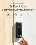 eufy C30 2K Video Doorbell - Battery Powered