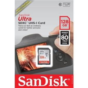 SanDisk 128GB Ultra SDXC Memory Card - 140MB/s