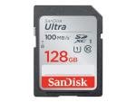 SanDisk 128GB Ultra SDXC Memory Card - 140MB/s