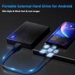 Wbacon 160GB Ultra Slim Portable External Hard Drive