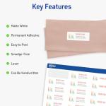 Avery 5160 White Self-Adhesive Address Labels