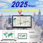 7-Inch Car GPS Navigator with 2024 Maps