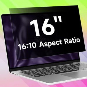 16-Inch Laptop Privacy Screen Filter - Anti-Glare