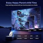 Mini Portable Projector with WiFi and Bluetooth