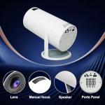 Mini Portable Projector with WiFi and Bluetooth