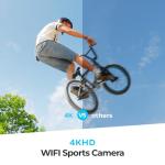 4K Waterproof Action Camera with 64G SD Card