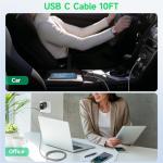 Deegotech 10ft Fast Charge USB C Cable