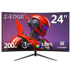 Z-Edge 24" Curved 180Hz Gaming Monitor