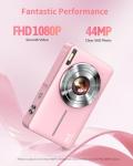 FHD 1080P Digital Camera for Kids - Pink