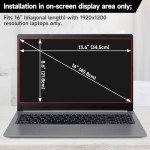 16-Inch Laptop Privacy Screen Filter - Anti-Glare