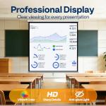 VIVOHOME 120-Inch Retractable Projector Screen HD