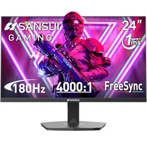 SANSUI 24" 180Hz Gaming Monitor with FreeSync