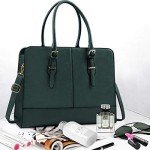 Waterproof Leather Laptop Tote Bag for Women