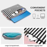 LOVEVOOK Slim Pink Laptop Messenger Bag for Women