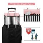LOVEVOOK Slim Pink Laptop Messenger Bag for Women