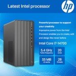 HP Envy Intel i7 Desktop with 64GB RAM & 4TB SSD