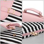 LOVEVOOK Slim Pink Laptop Messenger Bag for Women