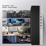 HP Elitedesk 800 G3 i7 Desktop with Dual Monitors