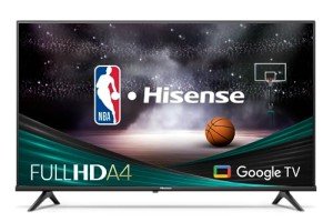 Hisense 40-Inch FHD Google Smart TV - Black