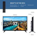 ATYME 32-Inch 720p HD LED TV with HDMI