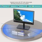 Feihe 14" Kitchen TV with Antenna and HDMI