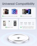 WRVVR Magnetic Wireless Charger 2-Pack for iPhone