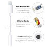 MOVESPEED Apple MFi Lightning to 3.5mm Adapter (2 Pack)