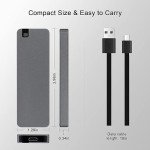 5-Star 2TB Waterproof Portable SSD, USB-C/A 3.2
