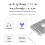 MOVESPEED Apple MFi Lightning to 3.5mm Adapter (2 Pack)