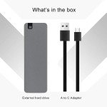 5-Star 2TB Waterproof Portable SSD, USB-C/A 3.2