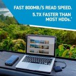 Crucial X6 2TB Portable SSD - USB-C Drive