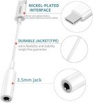 USB-C to 3.5mm Headphone Adapter for iPhone & Tablets