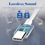 USB-C to 3.5mm Headphone Adapter for iPhone & Tablets