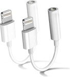 Nimizo Lightning to 3.5mm Audio Adapter - 2 Pack