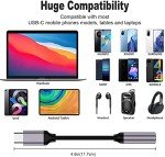 USB Type-C to 3.5mm Headphone Adapter - 2 Pack