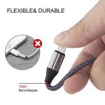 MFi Certified 10ft Nylon iPhone Charger Cable 3-Pack