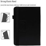 Universal 10 Inch Tablet Folio Case - Black