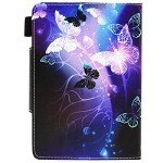 Universal 10 Inch Android Tablet Case - Purple Butterfly