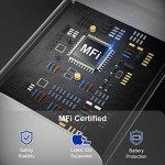 2-Pack iPhone Fast Charger Cable 6ft, MFi Certified